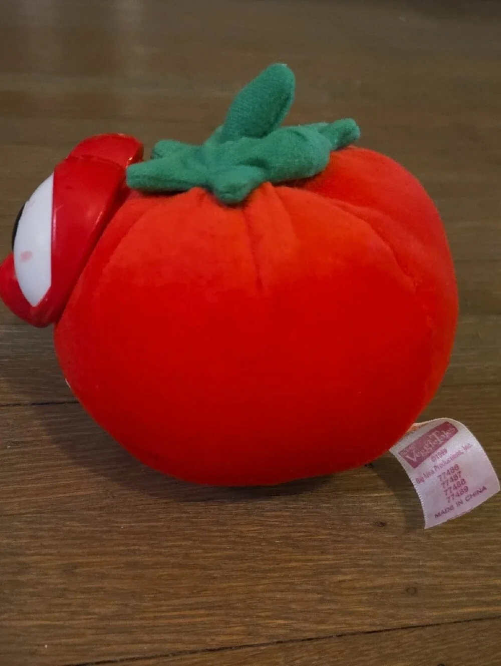 Fisher-Price Vintage 1999 Veggie Tales Bob The Tomato Plush Character